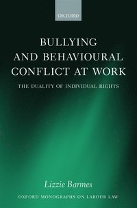 bokomslag Bullying and Behavioural Conflict at Work