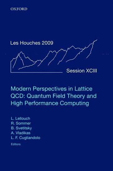 bokomslag Modern Perspectives in Lattice QCD: Quantum Field Theory and High Performance Computing