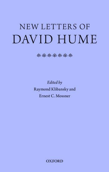 bokomslag New Letters of David Hume