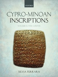 bokomslag Cypro-Minoan Inscriptions