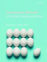 bokomslag Quantitative Methods for Decision Making Using Excel