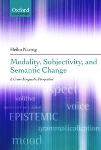 bokomslag Modality, Subjectivity, and Semantic Change