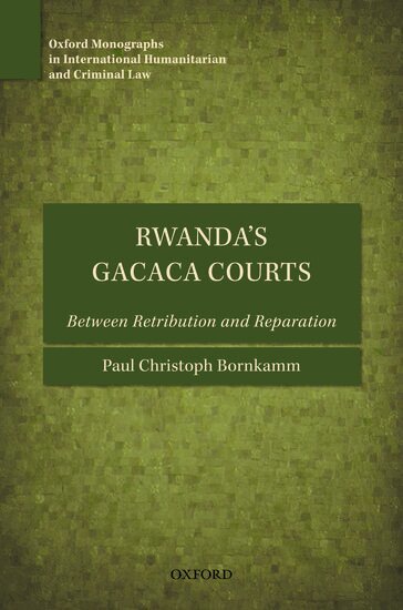 Paul Christoph Bornkamm - Rwanda's Gacaca Courts, Inbunden
