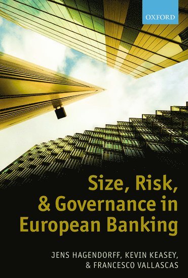 bokomslag Size, Risk, and Governance in European Banking