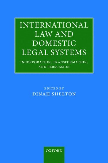 International Law and Domestic Legal Systems 1