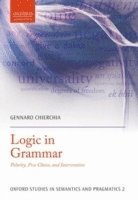 bokomslag Logic in Grammar
