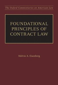 bokomslag Foundational Principles of Contract Law