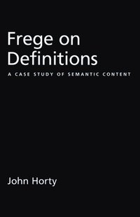 bokomslag Frege on Definitions