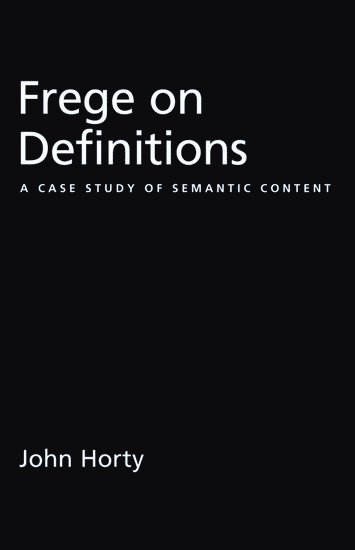 Frege on Definitions 1