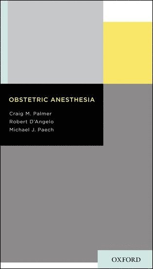 Obstetric Anesthesia 1