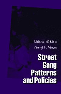 bokomslag Street Gang Patterns and Policies