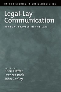 bokomslag Legal-Lay Communication