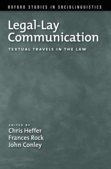 Legal-Lay Communication 1