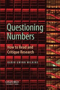 bokomslag Questioning the Politics of Numbers