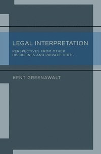 bokomslag Legal Interpretation