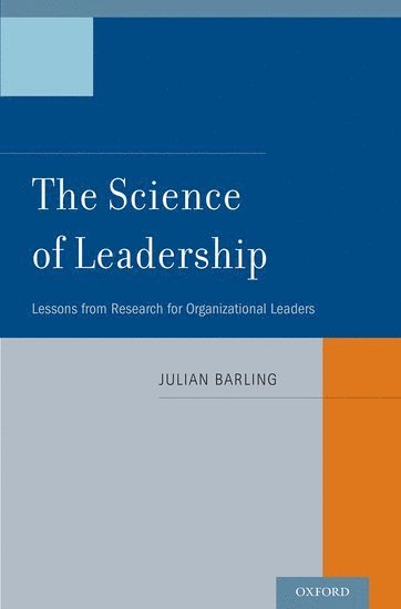 bokomslag The Science of Leadership