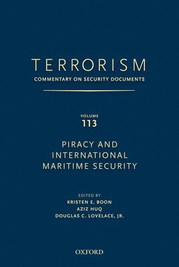 bokomslag TERRORISM: COMMENTARY ON SECURITY DOCUMENTS VOLUME 113
