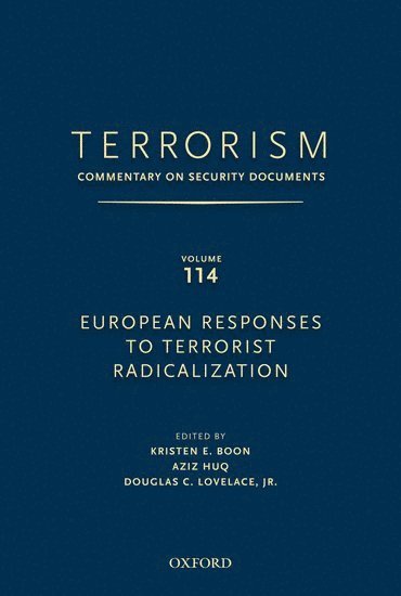 bokomslag TERRORISM: COMMENTARY ON SECURITY DOCUMENTS VOLUME 114