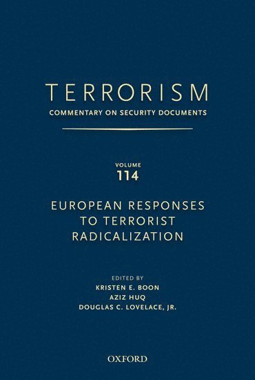 bokomslag TERRORISM: COMMENTARY ON SECURITY DOCUMENTS VOLUME 114