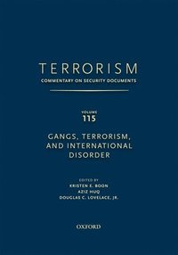 bokomslag TERRORISM: COMMENTARY ON SECURITY DOCUMENTS VOLUME 115
