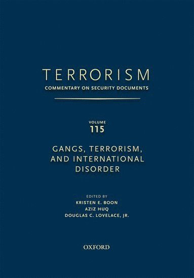 bokomslag TERRORISM: COMMENTARY ON SECURITY DOCUMENTS VOLUME 115