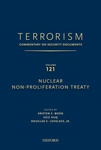 bokomslag TERRORISM: COMMENTARY ON SECURITY DOCUMENTS VOLUME 121