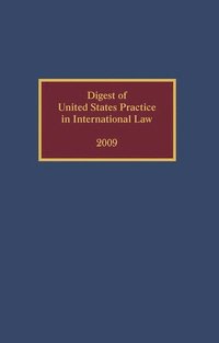 bokomslag Digest of United States Practice in International Law, 2009