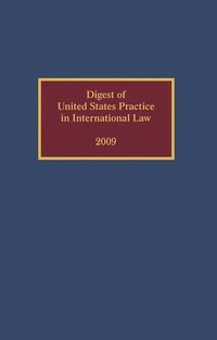 bokomslag Digest of United States Practice in International Law, 2009