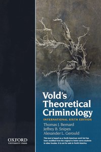 bokomslag Vold's Theoretical Criminology