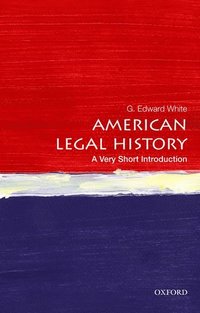 bokomslag American Legal History: A Very Short Introduction