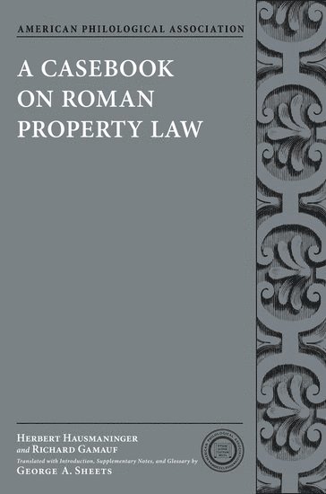 bokomslag Casebook on Roman Property Law