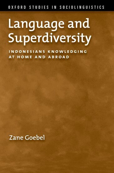 Zane Goebel - Language and Superdiversity, Inbunden