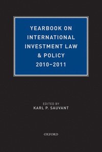 bokomslag Yearbook on International Investment Law & Policy 2010-2011