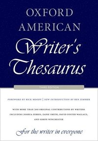 bokomslag Oxford American Writer's Thesaurus