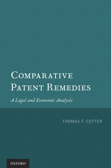 bokomslag Comparative Patent Remedies