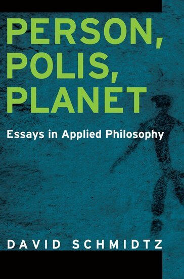 David Schmidtz - Person, Polis, Planet, Häftad