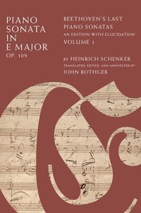 bokomslag Piano Sonata in E Major, Op. 109