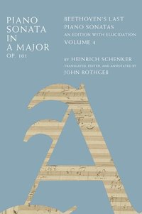 bokomslag Schenker, H: Piano Sonata in a Major, Op. 101