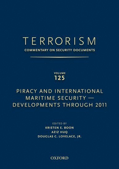 TERRORISM: COMMENTARY ON SECURITY DOCUMENTS VOLUME 125
