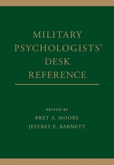 bokomslag Military Psychologists' Desk Reference