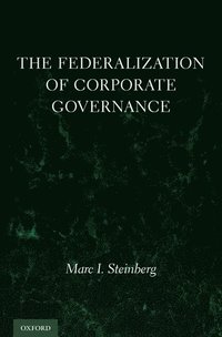 bokomslag The Federalization of Corporate Governance