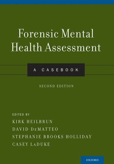 Forensic Mental Health Assessment 1