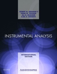 bokomslag Instrumental Analysis XE