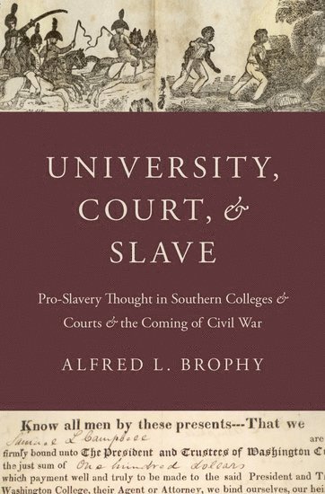 bokomslag University, Court, and Slave