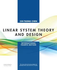 bokomslag Linear System Theory and Design