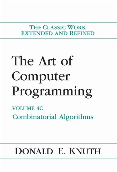 Donald Knuth - The Art of Computer Programming, Volume 4C, Häftad