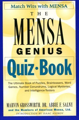 Abbie Salny, Marvin Grosswirth, Abbie F. Salny, Abbie F Salny - Mensa Genius Quiz Book, Häftad