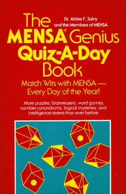 bokomslag The Mensa Genius Quiz-a-day Book