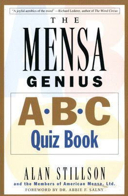 Mensa Genius A-B-C Quiz Book 1