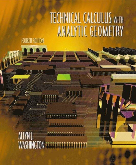 Allyn Washington - Technical Calculus with Analytic Geometry, Häftad